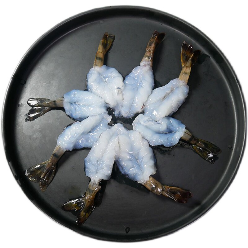 日料寿司刺身用黑虎虾7克20尾冷冻海产品海鲜虾类制品