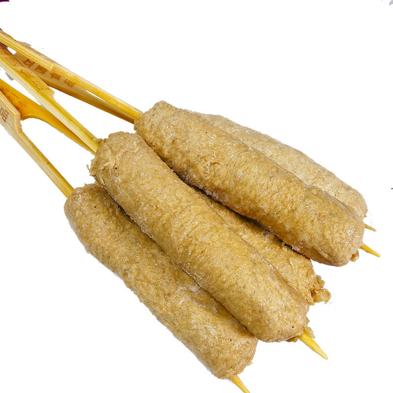 火锅食材关东煮食品孜然猪肉棒10串豆捞丸子串半成品