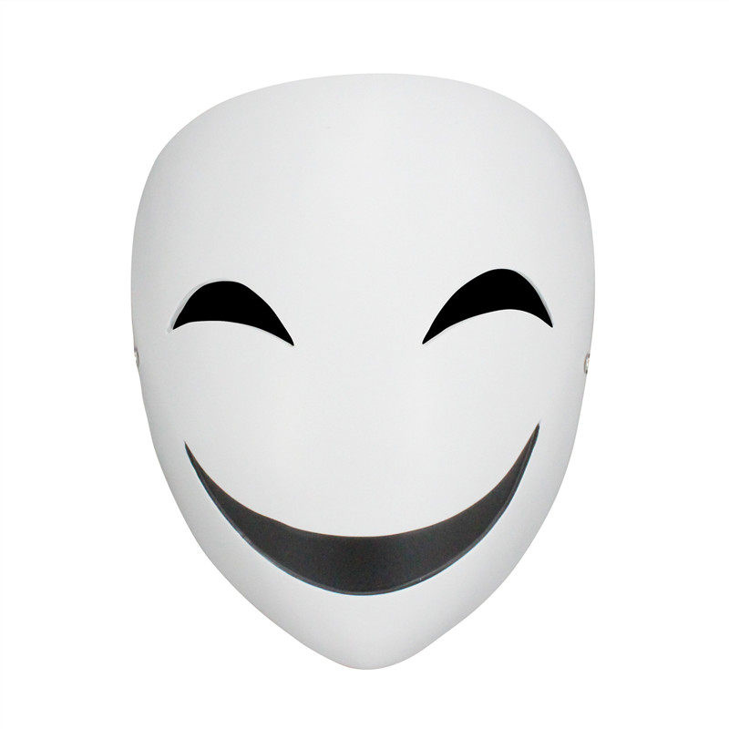 漆黑的子弹 蛭子影胤面具cos装扮鬼脸v字小丑树脂面具包邮 - 恐怖来袭