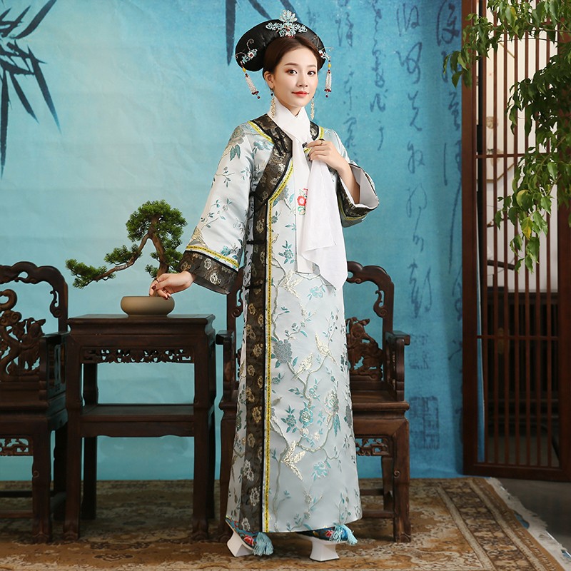 清朝王妃服饰图片
