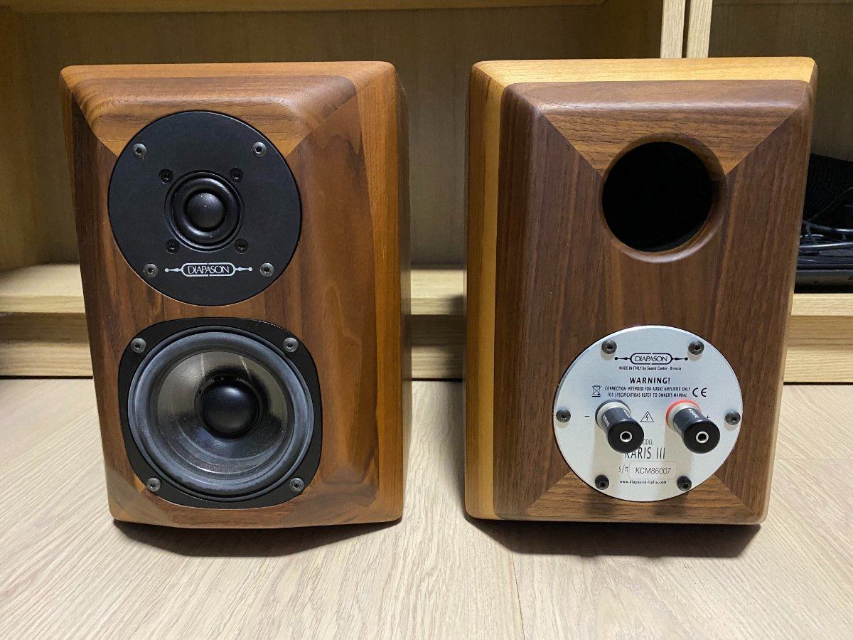 iii意大利diapason歌剧之声karis卡利利斯书架hifi音箱