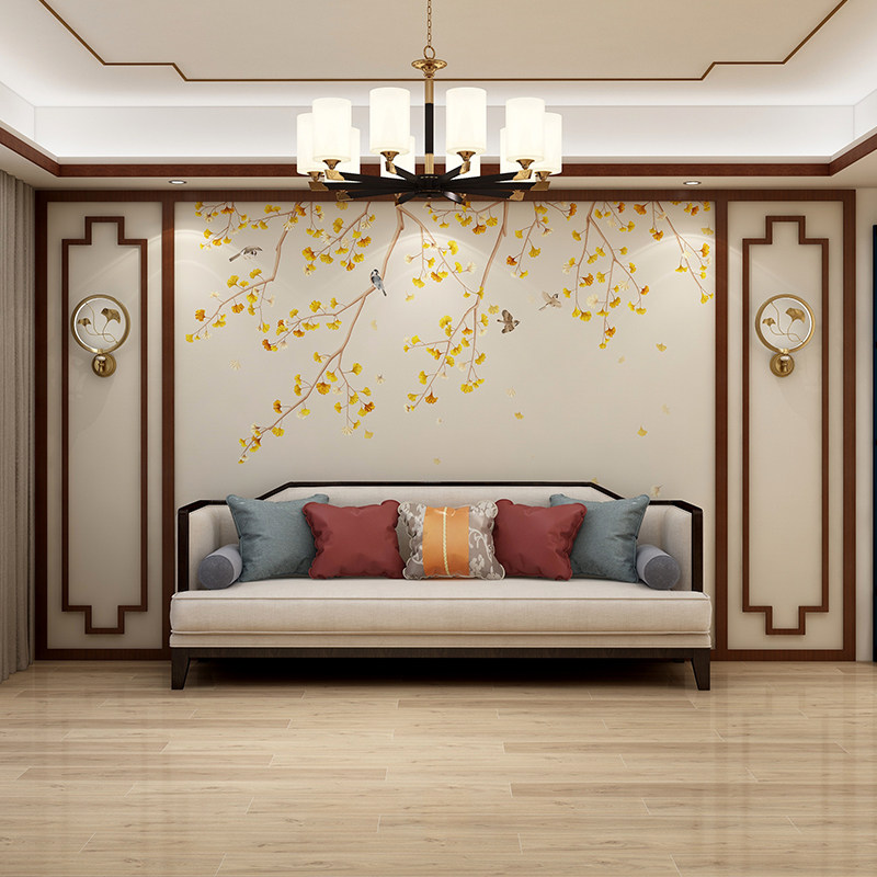 电视墙墙壁墙布装饰壁布客厅大气壁画影视背景墙定制壁画
