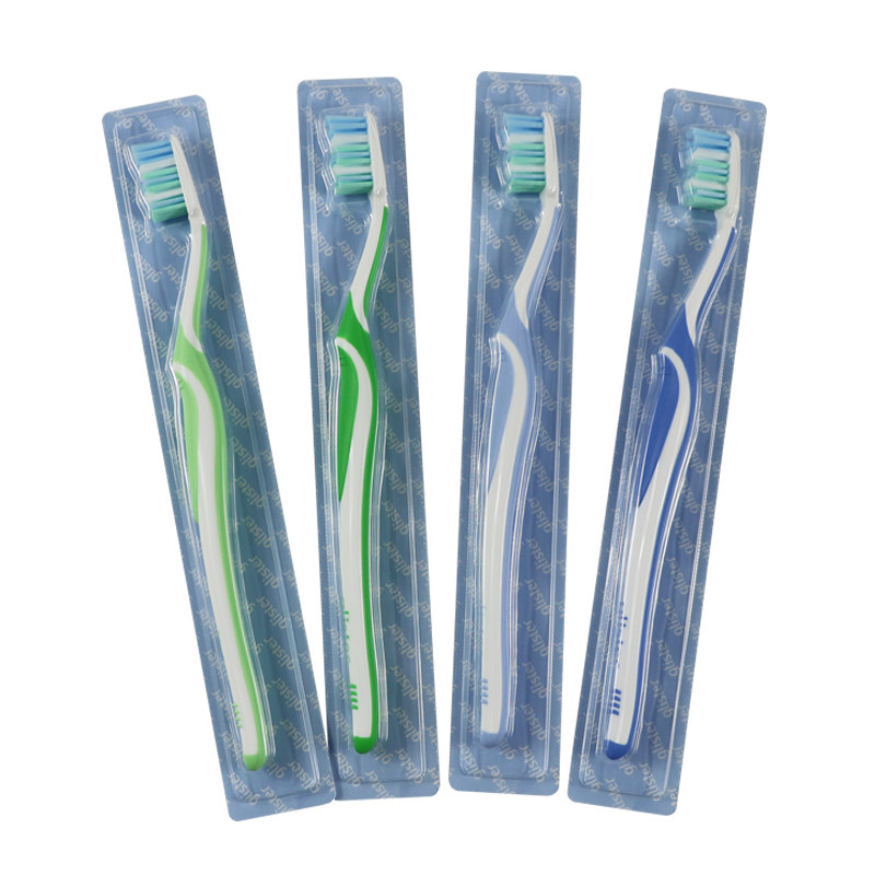 包邮国产安利丽齿健全护型牙刷4支保护牙龈软毛牙刷