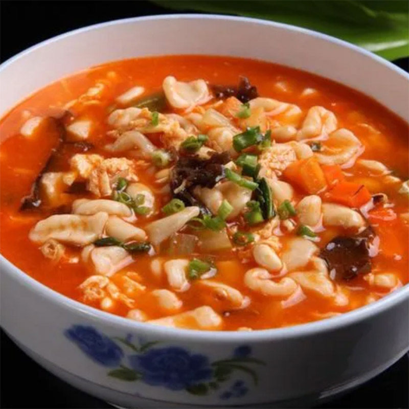 荞面麻食陕西荞麦烩麻美味麻什猫耳朵面糖专用面条