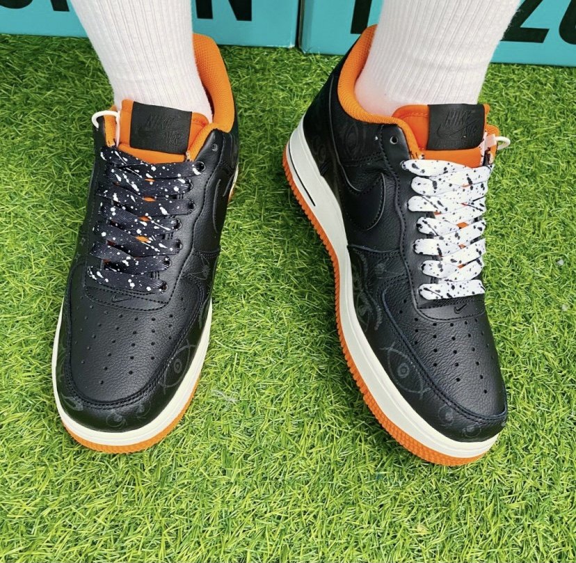 适配airforce107prm万圣节夜光星空腰果空军一号af1鞋带
