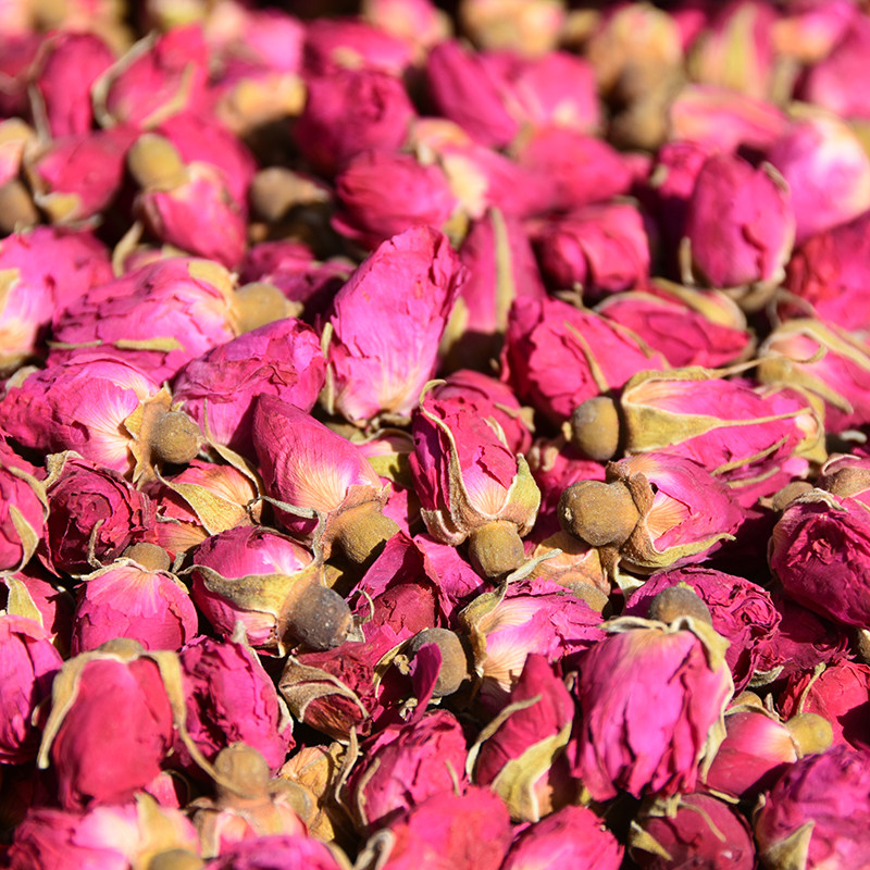 云南金边滇红高原玫瑰花泡水花蕾农家散装大理其它