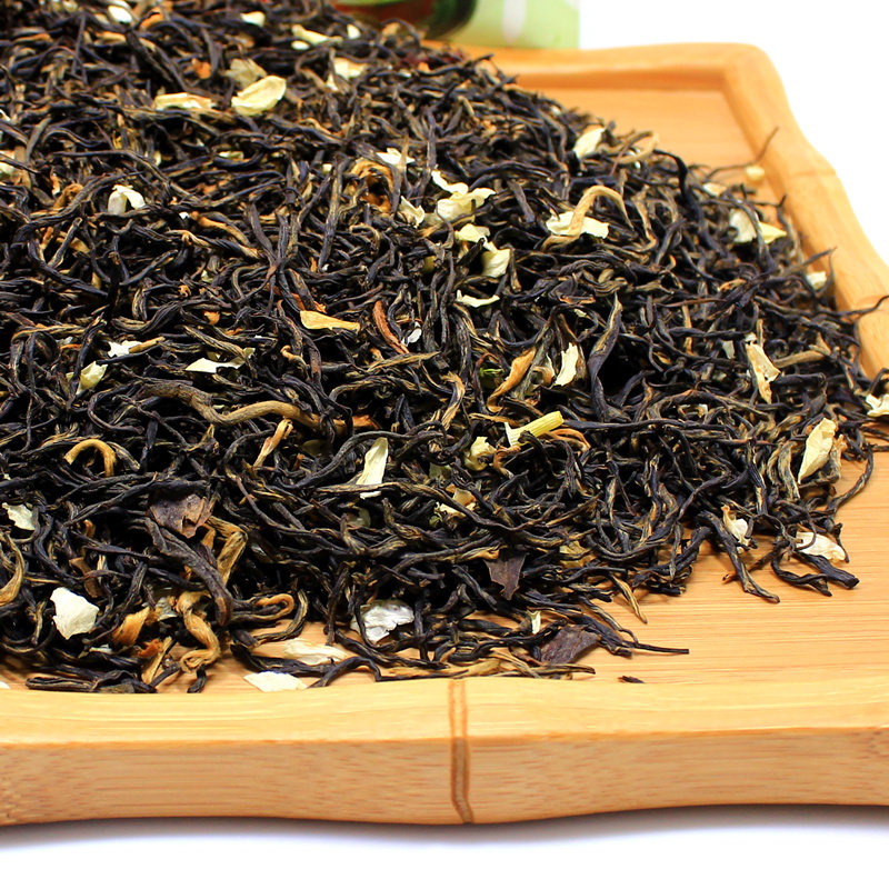 茉莉花红茶2021年新茶叶散装500克金骏眉窨制茉莉红茶浓香包邮