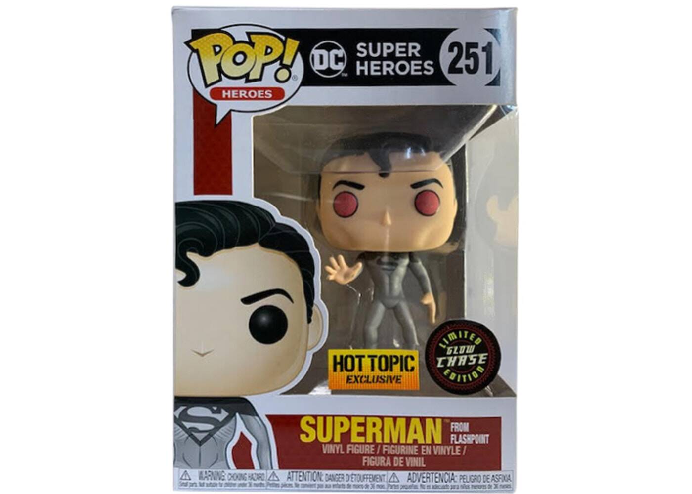 现货正版funkopop闪点超人flashpointsuperman限定手办潮玩盲盒