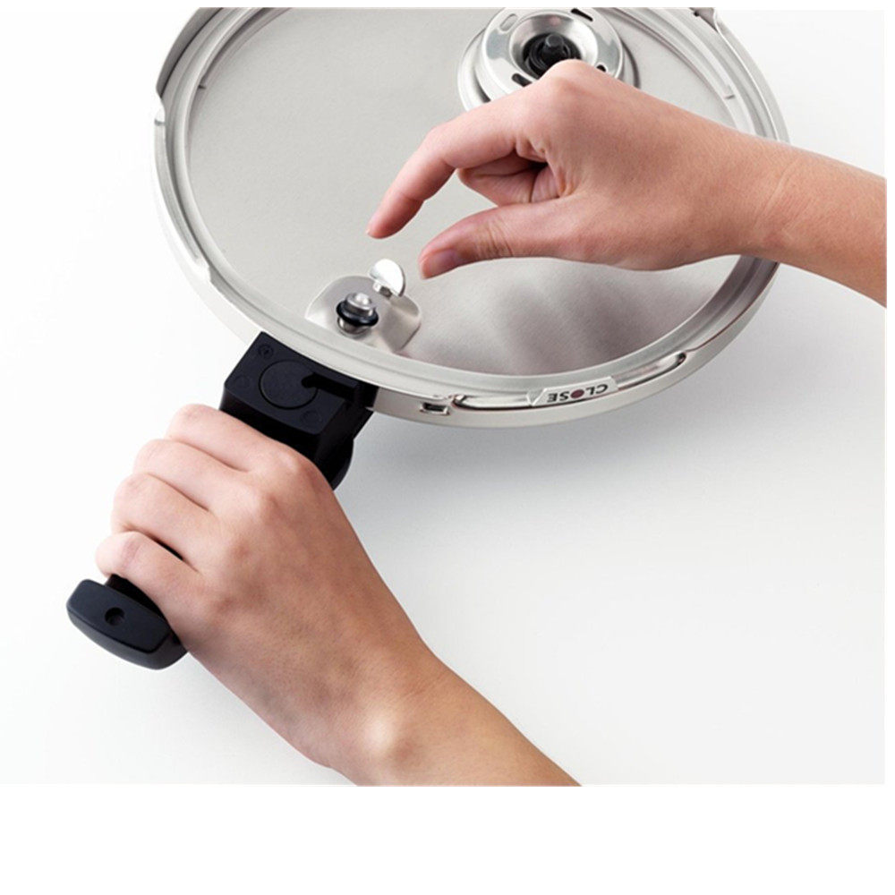 德国直邮fissler菲仕乐高压锅vitaquick45l不锈钢压力锅22cm压力锅