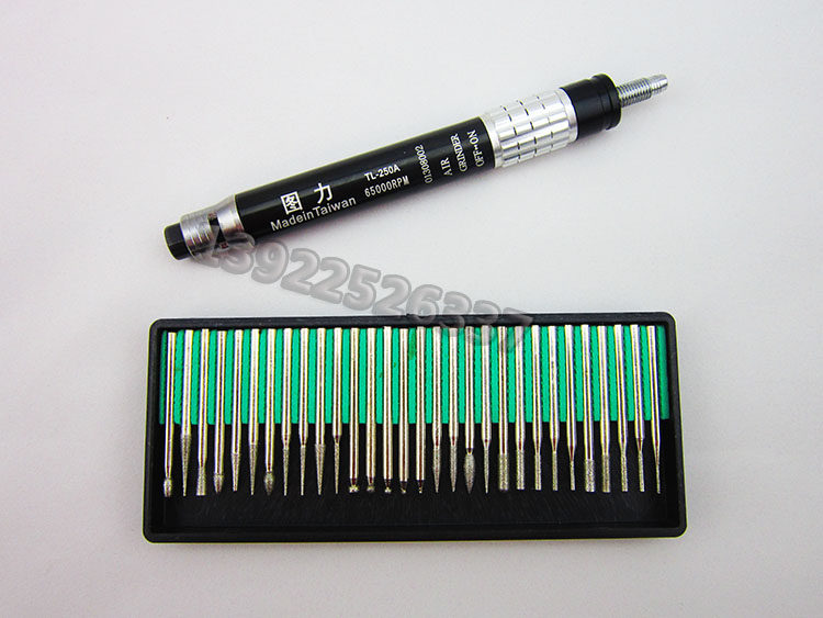 台湾tl250a套装风磨笔气动打磨机风么笔刻磨笔研磨笔