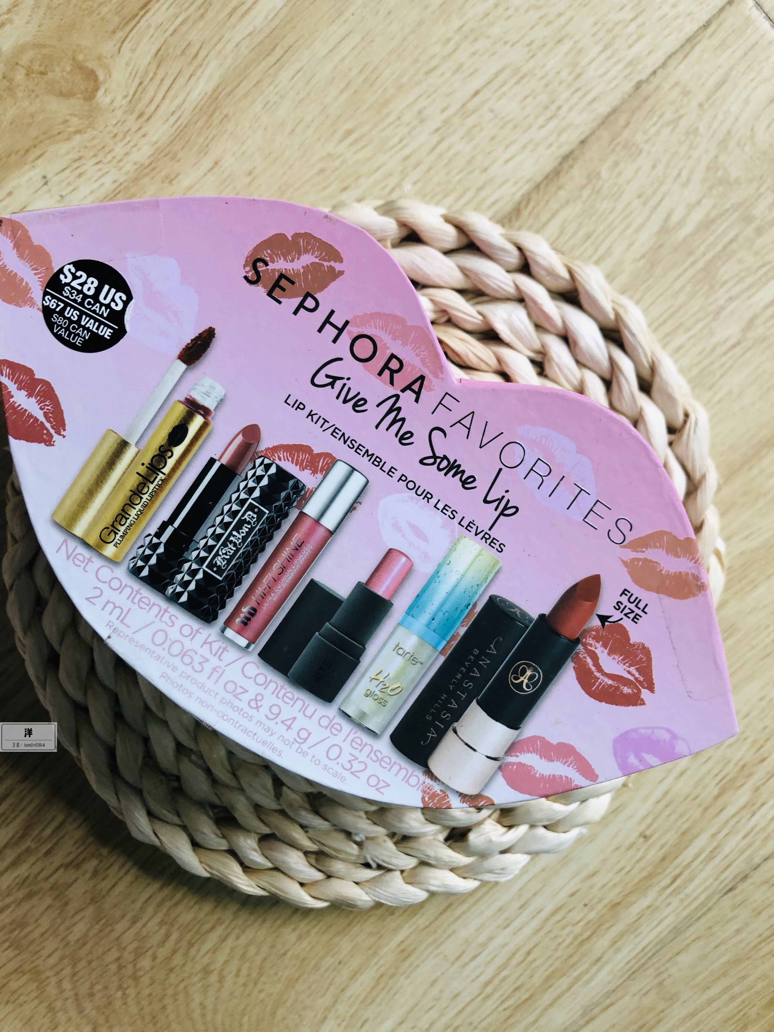 现货美国sephora丝芙兰2018givemesomelip六只唇膏唇膏