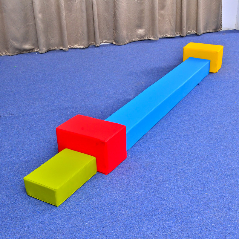 平衡木幼儿园儿童软包独木桥早教亲子园感统器材软体软体组合器材