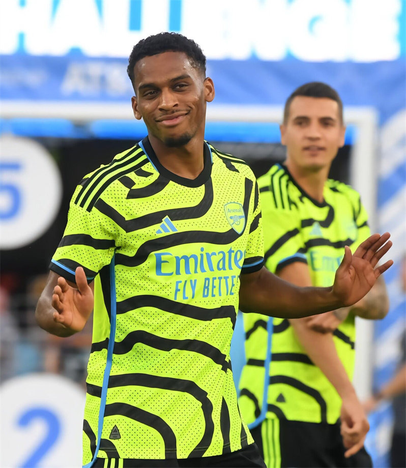 2324阿森纳球衣客场球员版41号赖斯哈弗茨厄德高热苏斯足球服