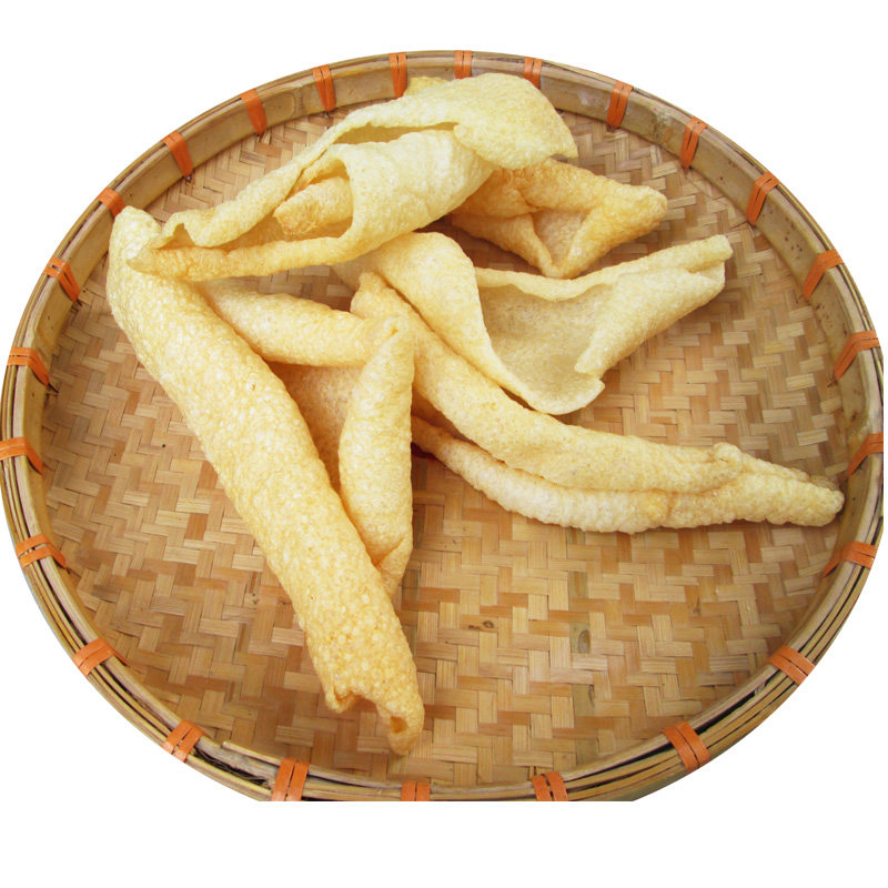 油炸猪皮猪肉肉皮干货500g皮肚浮皮火锅凉拌猪肉类