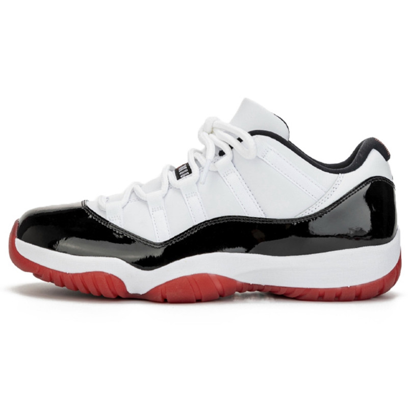 库客airjordanaj11黑红low康扣新款低帮男女鞋篮球鞋