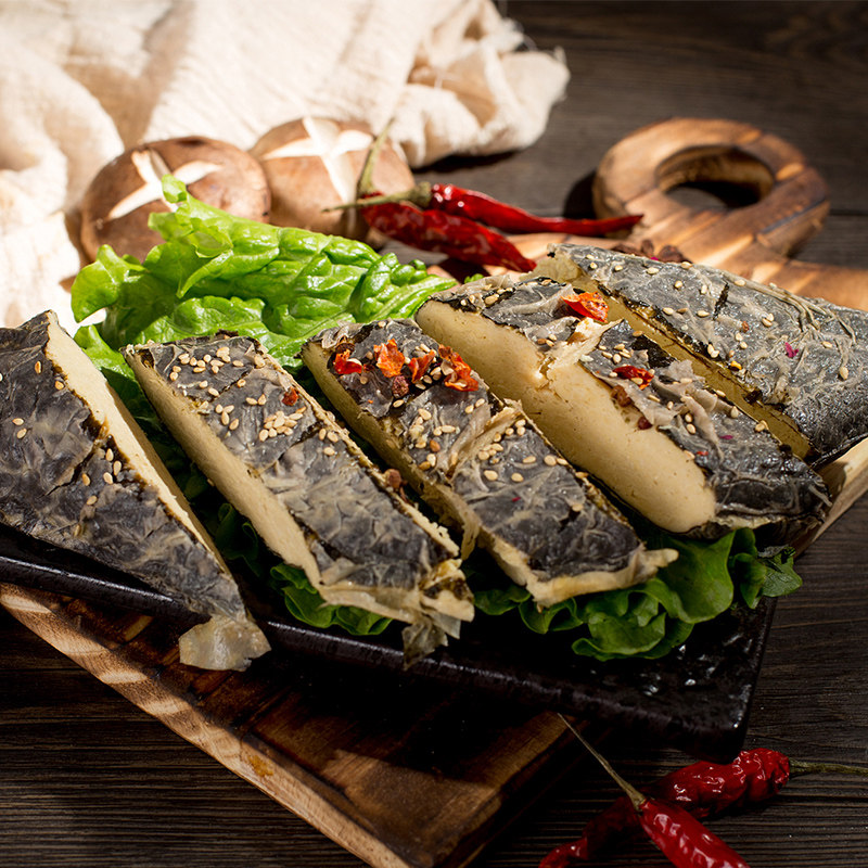 香缘年年有余冷冻仿荤素鱼食品大豆蛋白素肉年年素肉