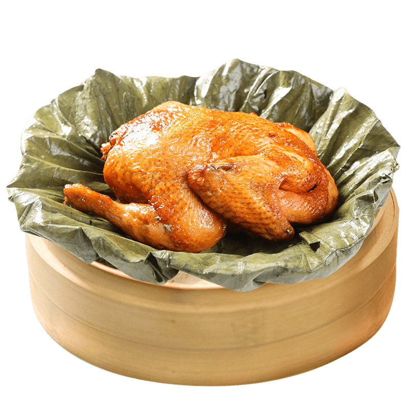 知味观叫花鸡荷叶包邮扒鸡杭州特产小吃手撕鸡肉烤鸡即食真空熟食