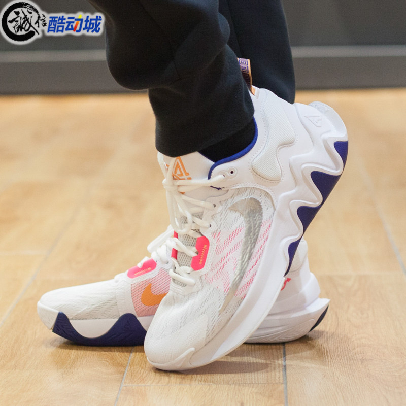 耐克男鞋2022冬giannis字母哥实战运动缓震耐磨篮球鞋dm0826102