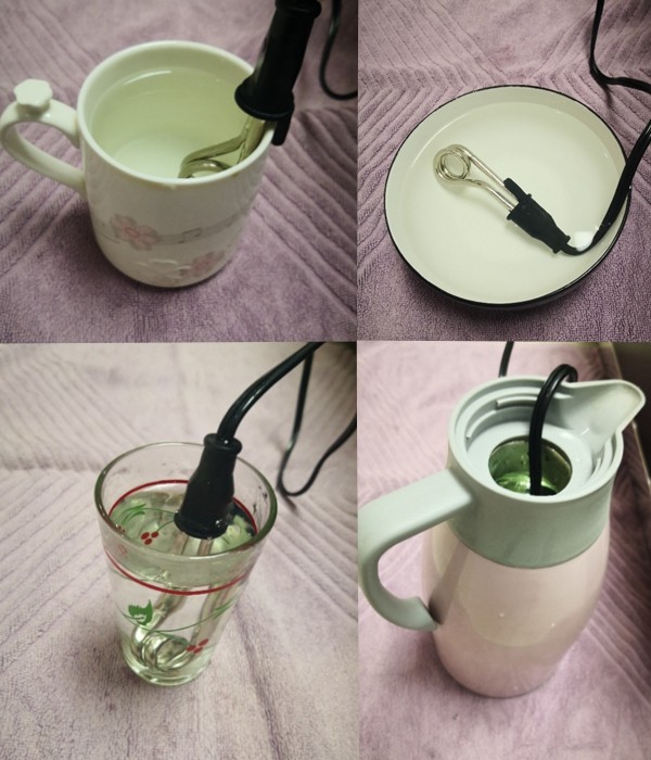 货车烧水杯电瓶热水器12v24v点烟器烧开水茶壶电热水壶加热器改装