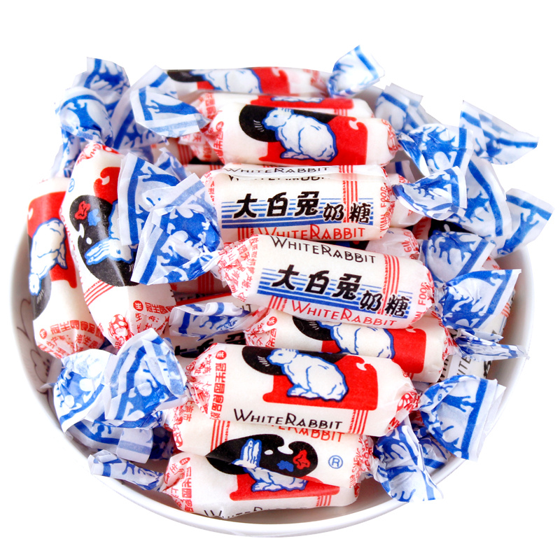 大白兔奶糖原味500g芥末散装结婚喜糖儿时怀旧传统糖果
