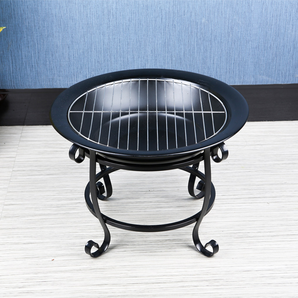 火炉冬天取暖器家用多功能柴火炉烤火盆碳火炉架炭炉烧烤架