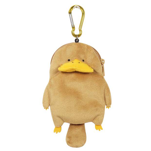 日本正版 卡通动物交通卡门禁卡 拉伸伸缩毛绒钥匙扣零钱包卡包