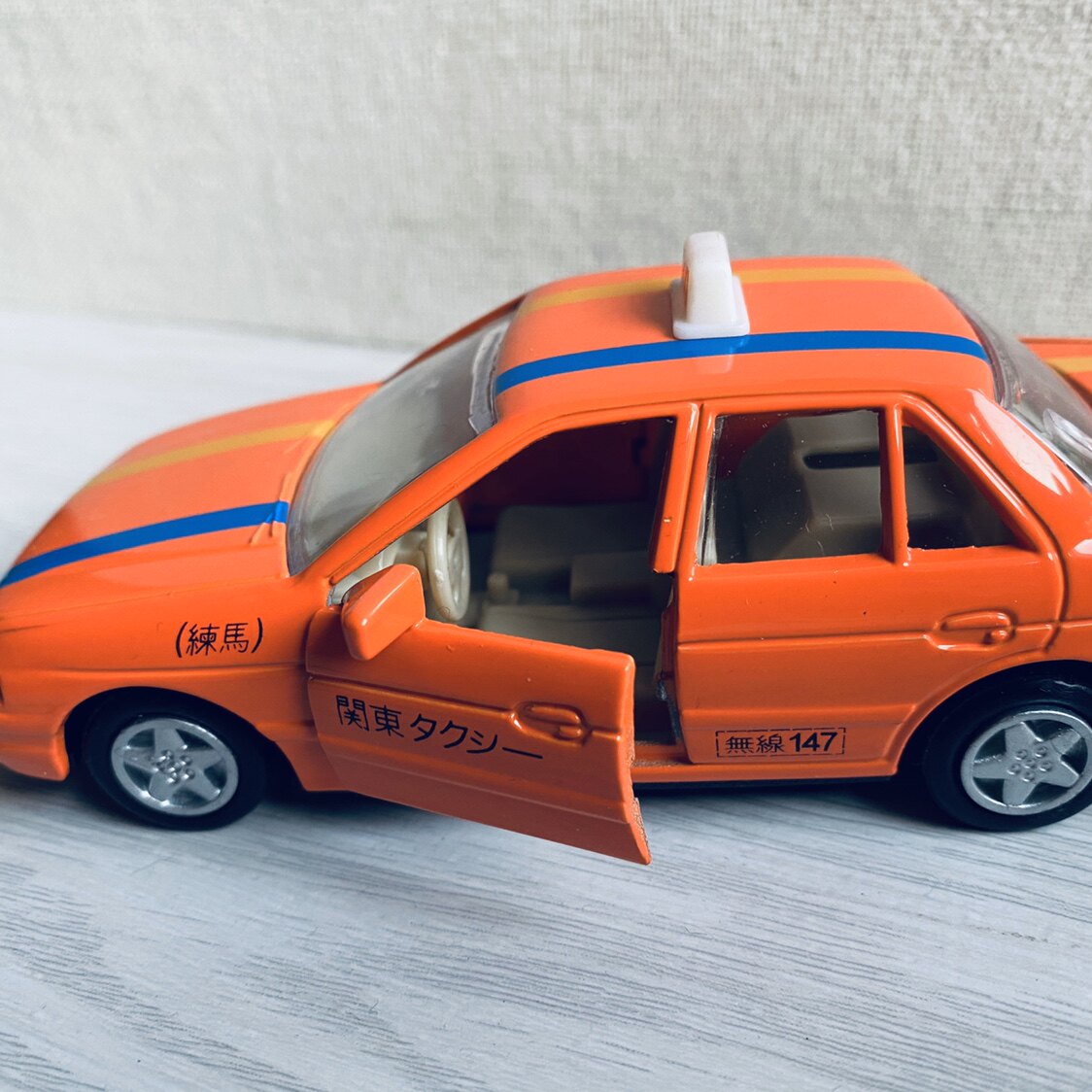 合金出租车带回回力玩具玩具车车模日本复古车模