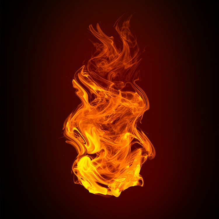 h15元素烟雾火苗火把火光火焰燃烧特效字体设计素材