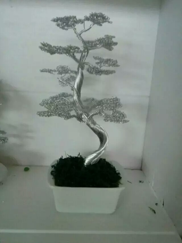 天天特价手工diy铁丝盆景摇钱树迎客松套餐材料其他