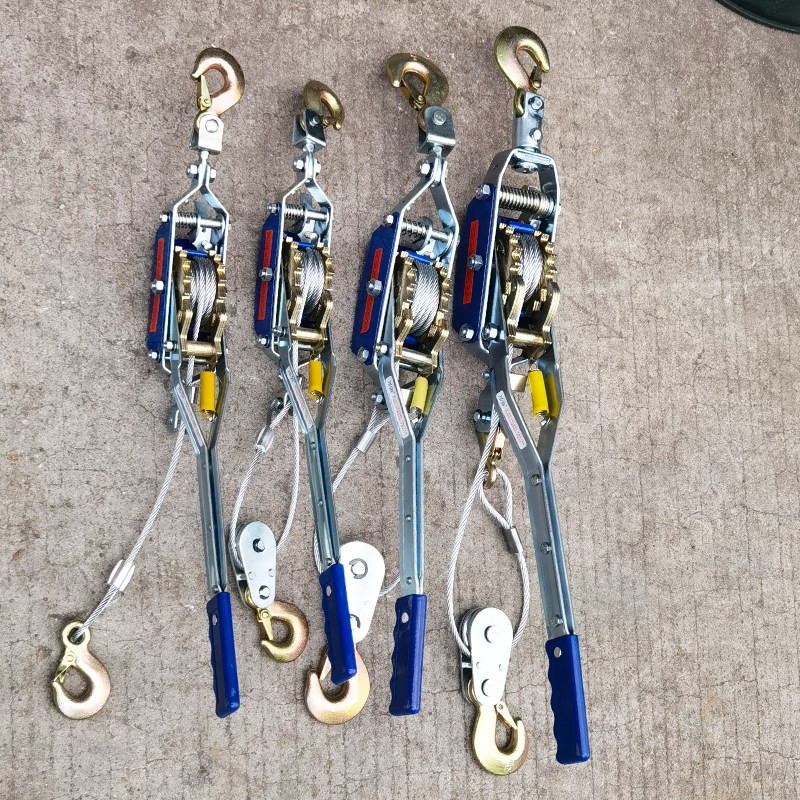 邦强牌紧线器钢丝绳双钩拉紧捆绑电力拉线工具拉紧器