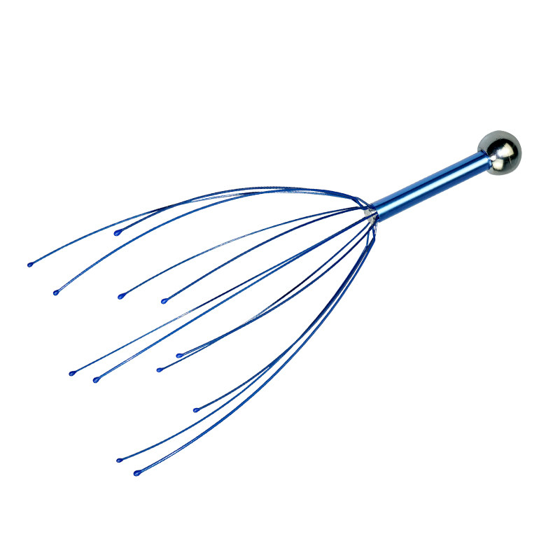 八爪鱼挠头头部按摩器抓头按摩经络梳头头皮抽取头部按摩器