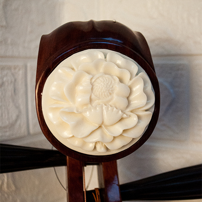 敦煌琵琶560m561572m花梨木演奏型牡丹头如意头琵琶敦煌正品