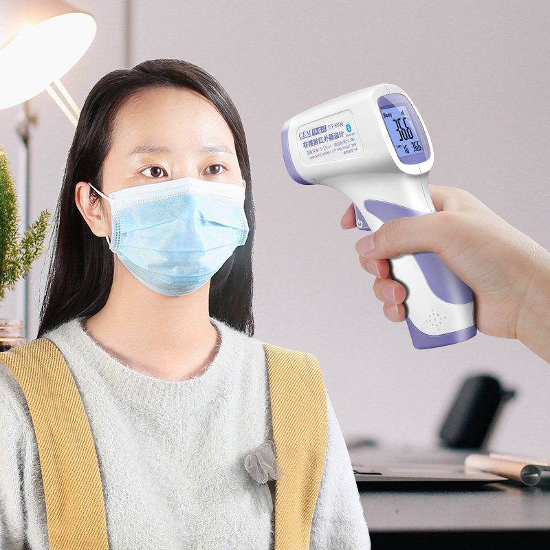 华盛昌cem非接触红外额温人体测温医用测温仪蓝牙体温计类