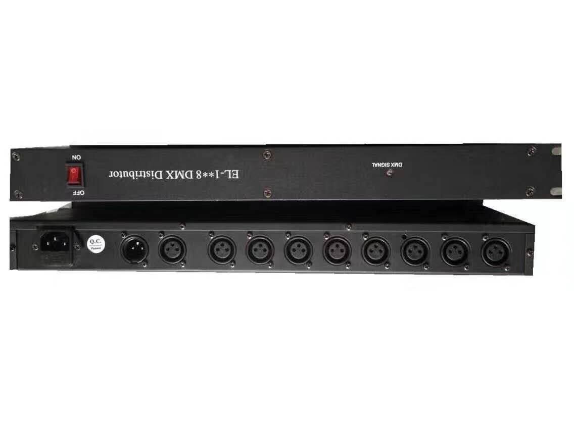 放大器信号舞台灯光4路8路光电隔离dmx512分配光束舞台灯光