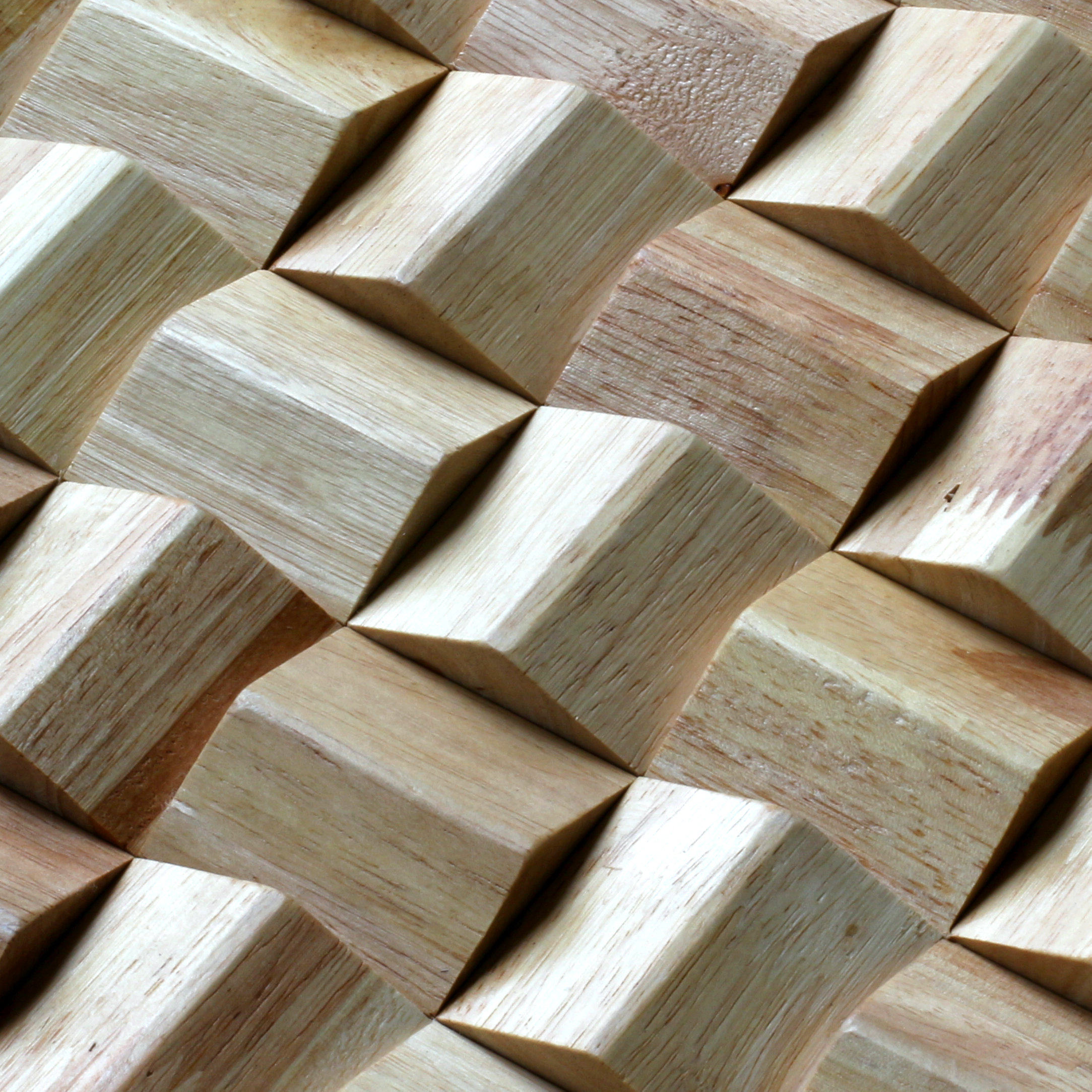 简约实木马赛克客厅电视床头沙发会所原木木色马赛克