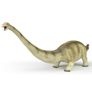 重现recur 马门溪龙玩具儿童仿真动物模型塑胶侏罗纪软胶恐龙礼物