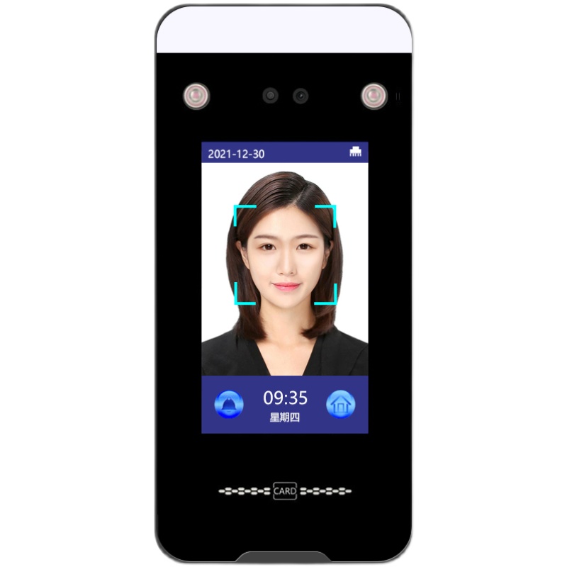 人脸识别考勤机手掌面部打卡机考勤门禁一体机公司门禁机