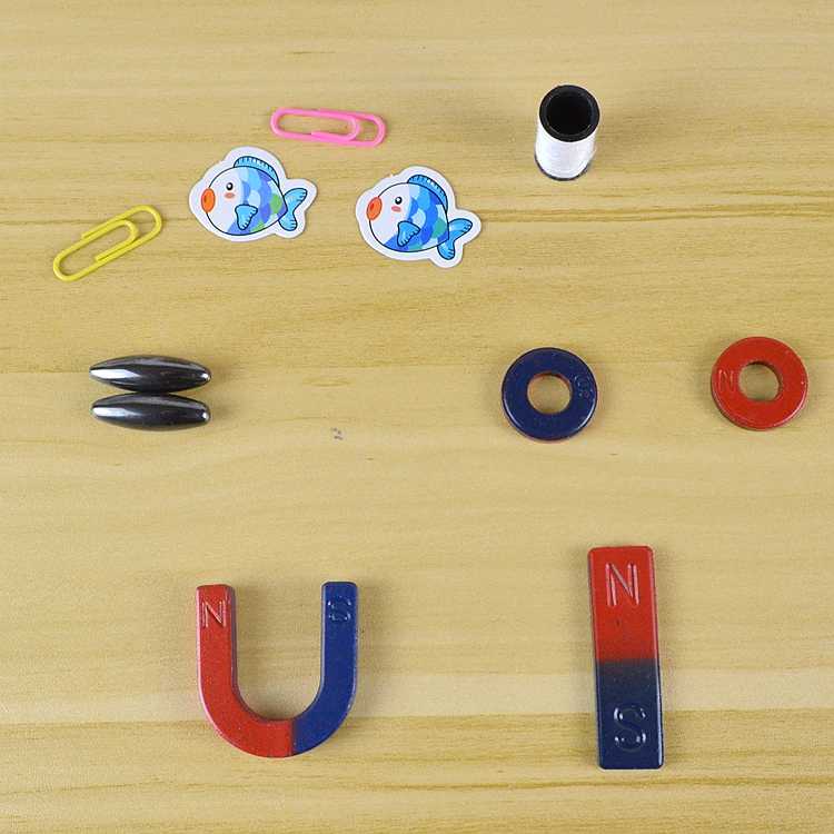 型吸铁石益智早教玩具套装 u 小学生物理教学实验创意儿童磁铁教具