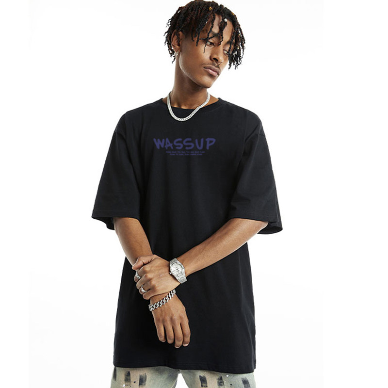 wassup重磅美式潮牌短袖恤男夏季2023新款时尚t恤