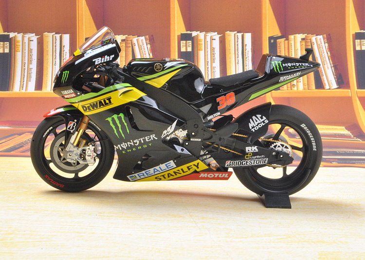 摩托车模型雅马哈yzr-m1迷你切2015史密斯车模