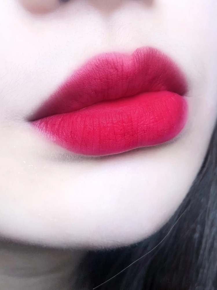 持久桃红色哑光口红防水雾面唇膏丝绒不沾百搭唇膏