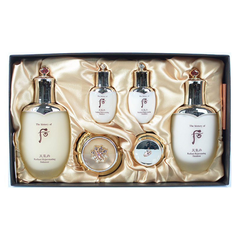 whoo后天气丹皇后套盒套装华泫三件套装肌肤女水乳霜