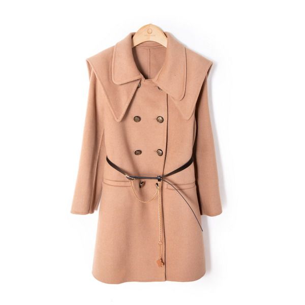 cardgeese卡雁新款毛呢大衣#aky-t92-2015毛呢外套