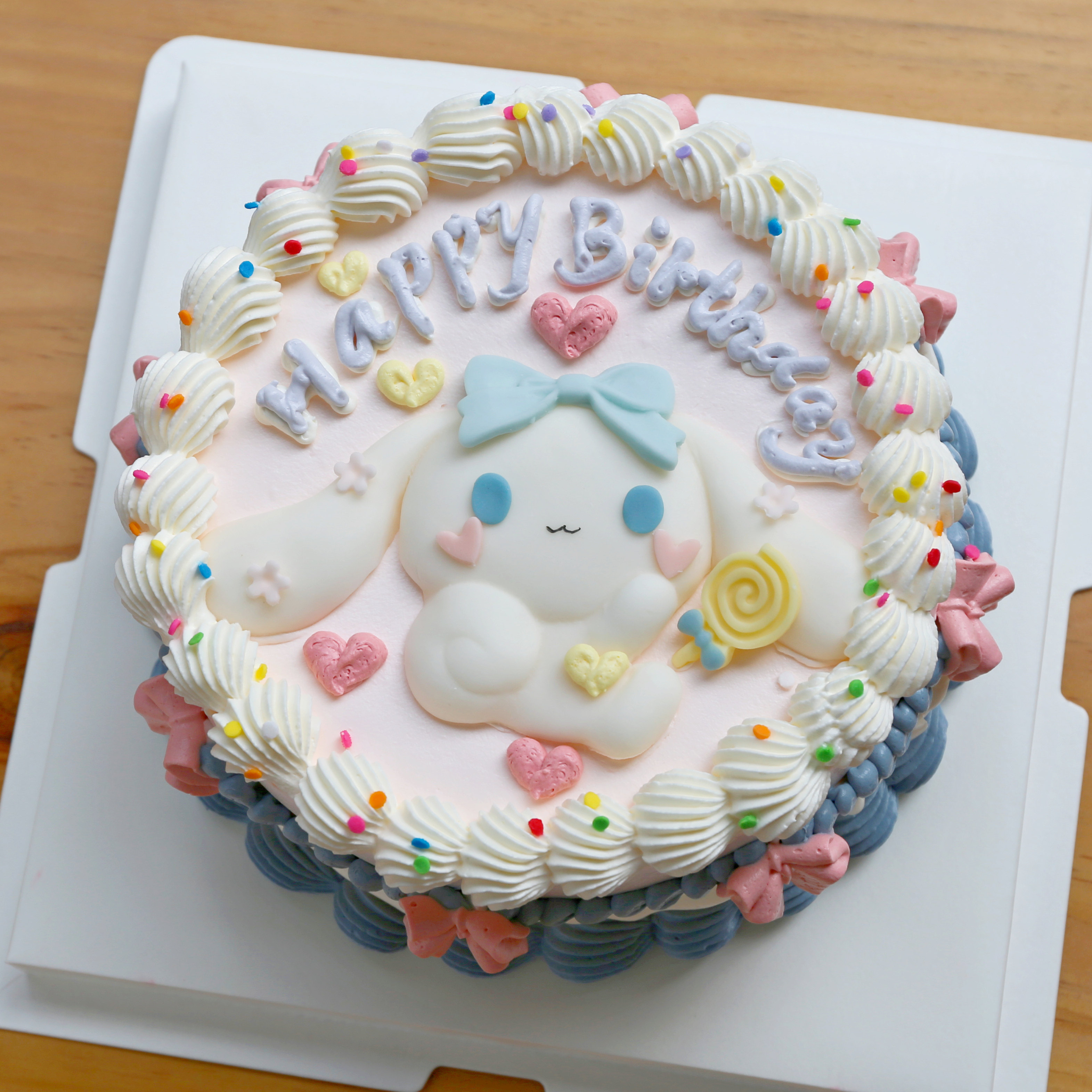 翻糖女神网红玲娜贝儿女孩可爱玉桂小红生日蛋糕新鲜生日蛋糕