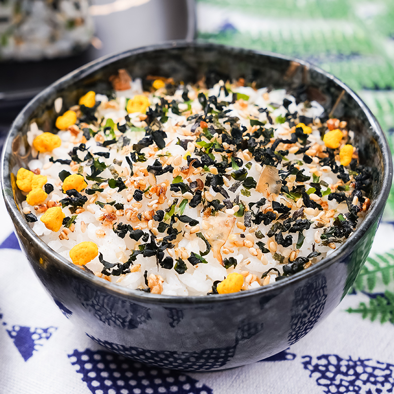 拌饭苔香松芝芝麻紫菜料食日式寿司肉松饭团海苔系列