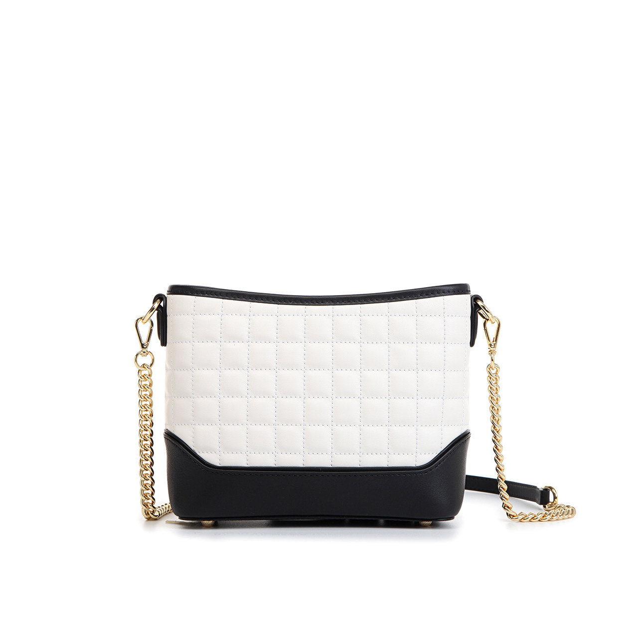 【买1送1】fion菲安妮2020新款轻奢大牌女包 真皮斜挎菱格链条包