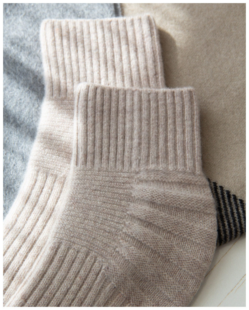 冬季居家实用小物保护膝盖山羊绒护膝针织保暖护膝