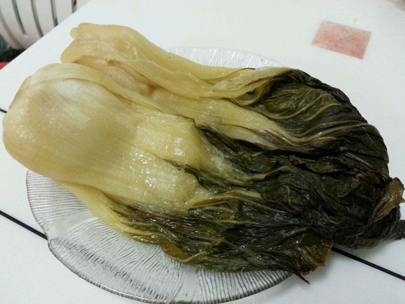 妈妈腌的咸菜石城手工白菜腌菜下饭菜500g