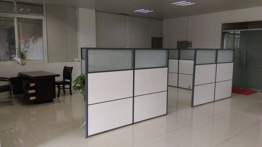 上海办公家具板式屏风时尚隔断工作位组合办公桌隔断板办公桌屏风