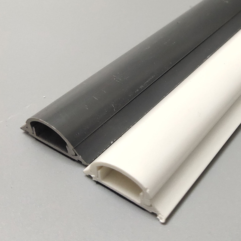 地线线槽pvc槽带保护电缆压行布电缆地面地板配线槽